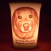Genuine Mourninglight memorial candle