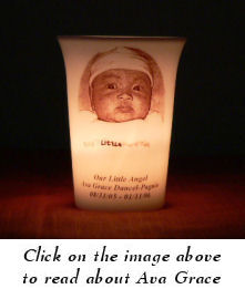 Mourninglight memorial candle