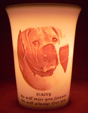 Mourninglight™ memorial candle